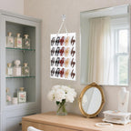 Claw Clip Organizer, 5 Tier Hanging Hair Clip Organizer, Hair Clips Holder for Wall, Door, Closet(NO ACCESSORIES INCLUDED)