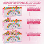Extra Large Toy Box, Collapsible Storage Organizer with Lids, Sturdy Unicorn Toy Chest for Boys Girls, 40"x14"x16" Kids Storage Bin Box Baskets for Living Room, Playroom, Bedroom, Nursery