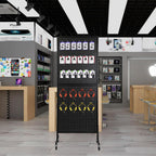 Eastern Tree 30 Packs 4" Metal Pegboard Hooks, Standard Hooks is Fit to Standing Pegboard Display and Pegboard Panels
