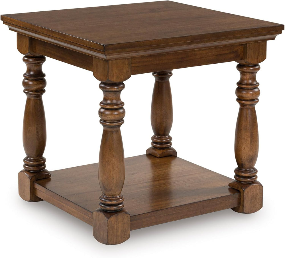 Signature Design by Ashley Sturlayne End Table, Traditional Rectangular Accen...