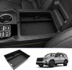 Center Console Organizer Compatible with 2023 2024 2025 Honda Pilot & 2024 2025 Ridgeline & 2024 2025 2026 Honda Passport Accessories Armrest Console Organizer Armrest Organizer Insert Tray (Black B)