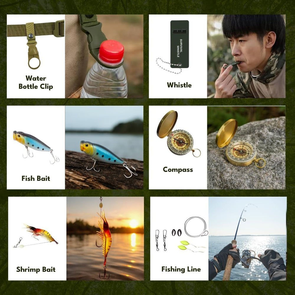 Advent Calendar Survival Kits for Men - 24 Days