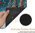 Large Mouse Pad 35.5 x 15.8 Inch, Christmas Reindeer Desk Mat, Gaming Mouse Pad with Non-Slip Base, Extended Keyboard Mat, Thick 3mm Smooth Surface Mousepad for Office & Home,35.43 x 15.75 in