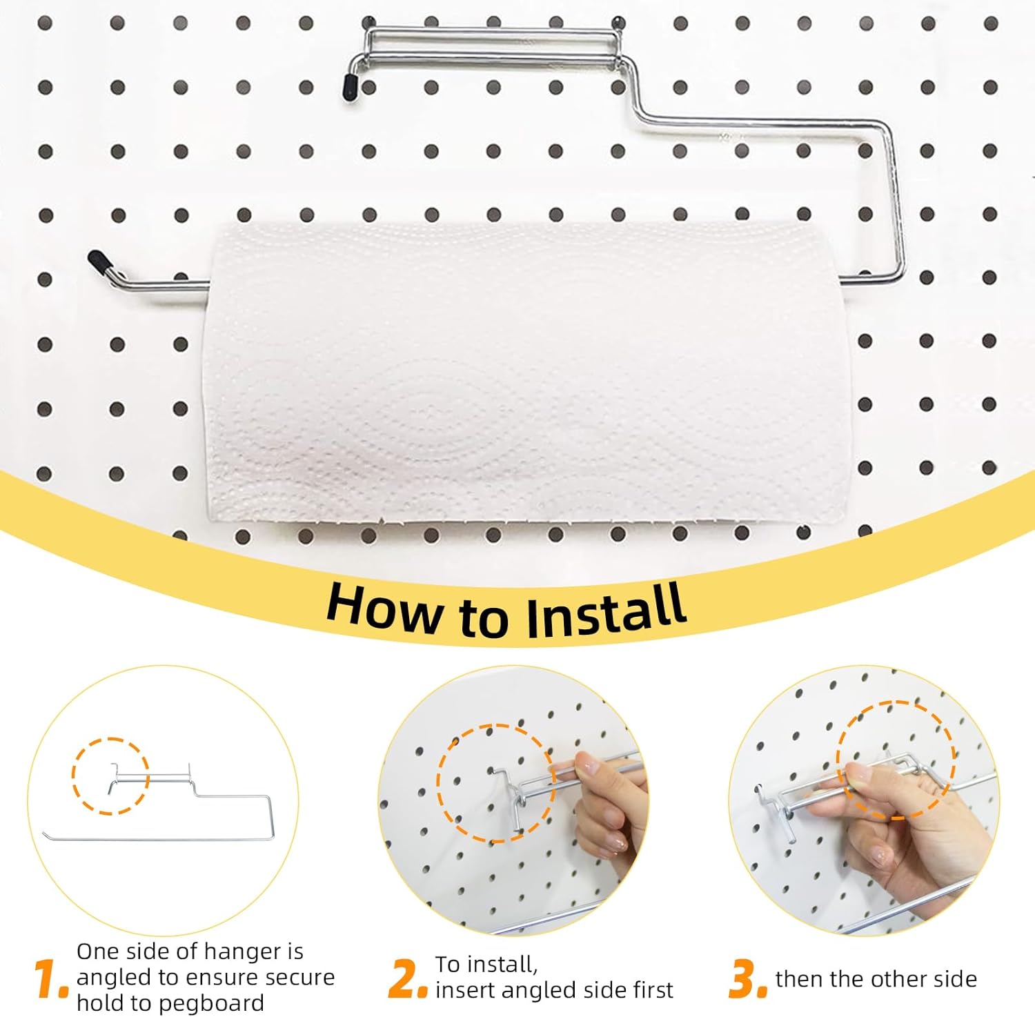 279PCS Metal Pegboard Hooks Organizer Kit for Organizing Various Tools - Heavy Duty 1/4" & 1/8" Pegboard Accessories with Pegboard Bins, Wall Mount Tool Storage for Garage, Workshop & Kitchen