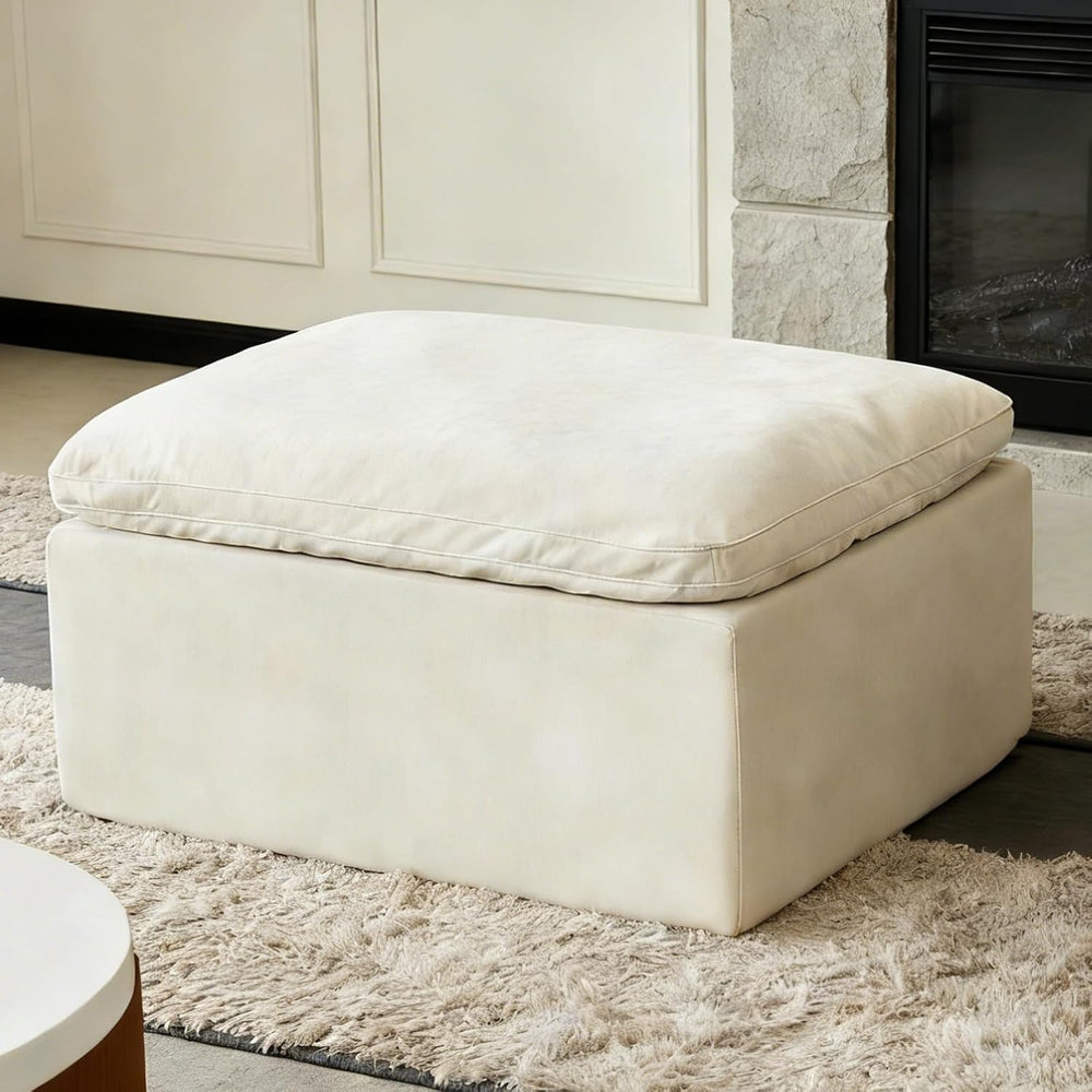Modular Sectional Sofa Foot Rest for Couch, Modern Cloud Couches Ottoman | Up...