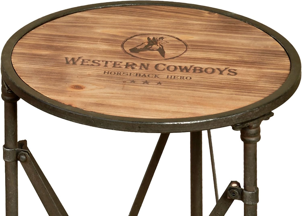 Western Star Accent Tables Multi Warm Set of Two