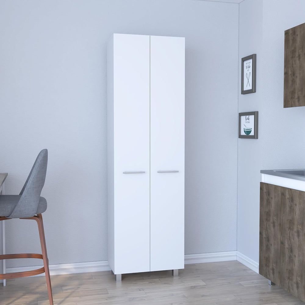 Pantry Cabinet Phoenix, Kitchen, White