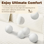 Convertible Folding Sofa Bed, 2-in-1 Full Size Floor Boneless Couch Bed, Loveseat sleeper Couch , Corduroy Floor Sofa, Memory Foam Sleeper SofaBed, Small couches for small spaces, No Assembly, Beige