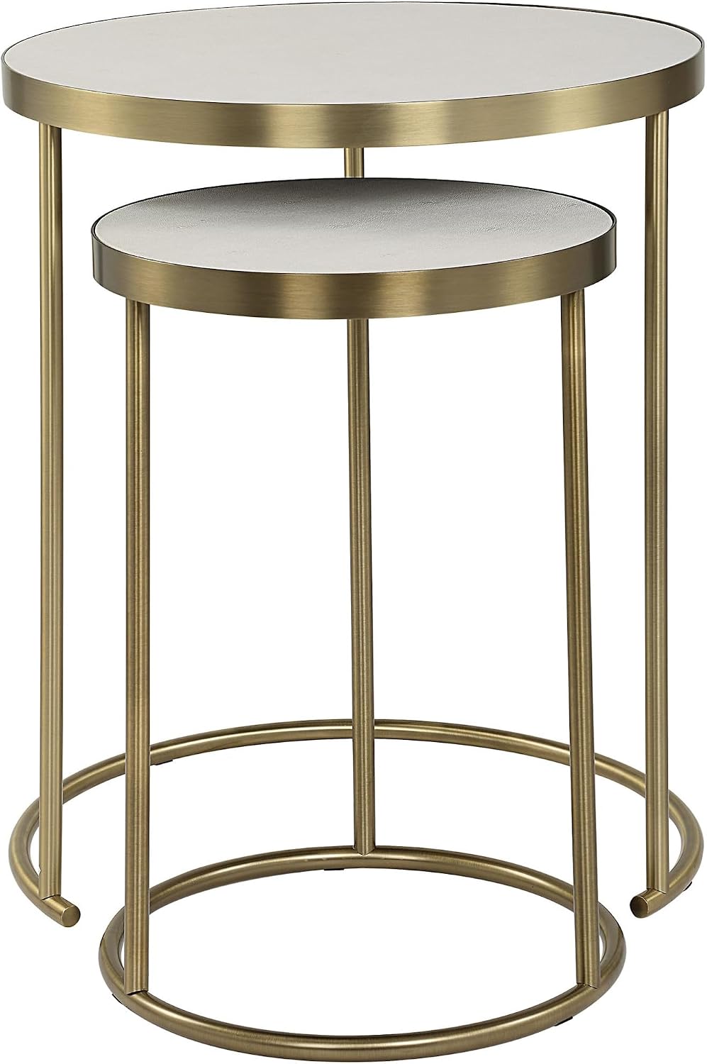 Uttermost 50007 Aragon - Nesting Table (Set of 2)-24 Inches Tall and 19.5 Inc...