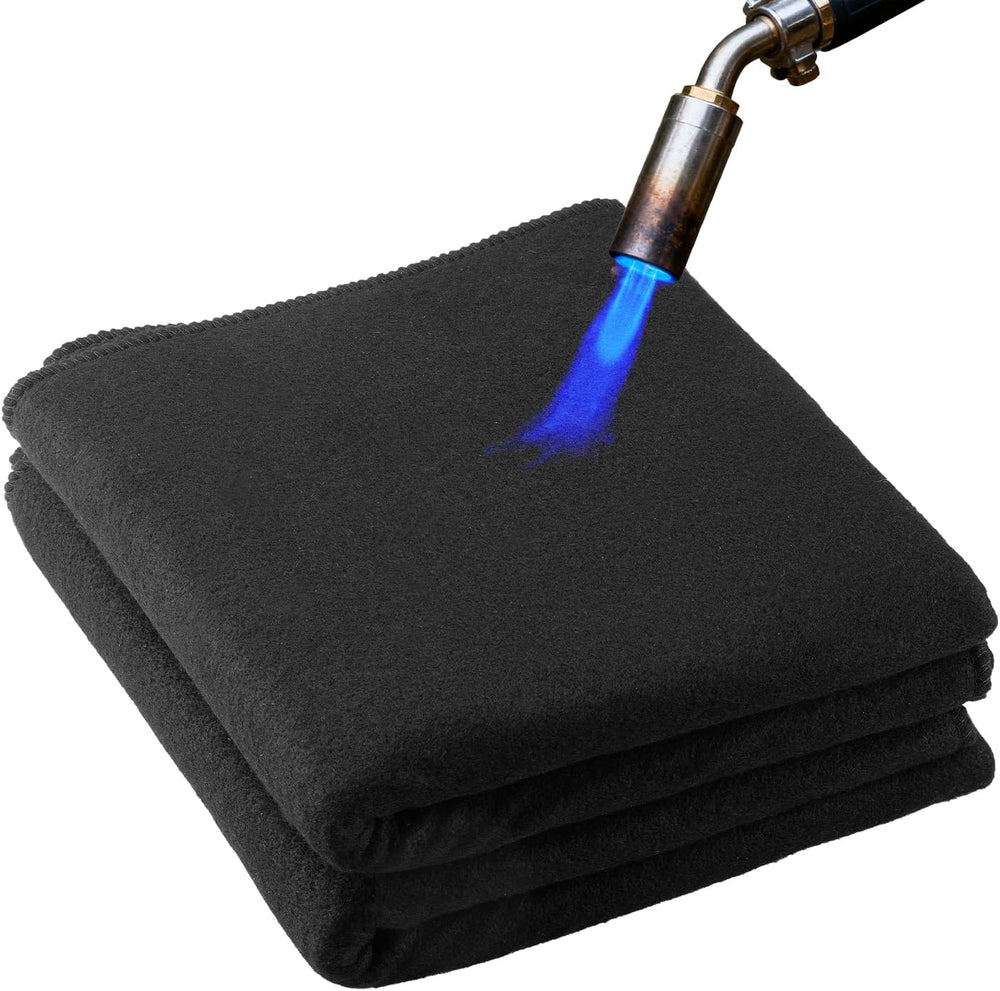 VEVOR Carbon Felt Welding Blankets, 2-Pack 20" x 36" Flame Retardan...
