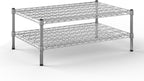 24" Deep x 36" Wide x 14" Height Wire Shelving Kit | 2-Tier | NSF Commercial Storage Rack Unit