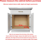 Pull Out Cabinet Organizer,Heavy-Duty Slide Out Shelf, Wood and Wire Basket, Pull Out Drawer for for Kitchen Under Sink Space, Pantry, Bathroom, 2 Tie 14 * 21 in