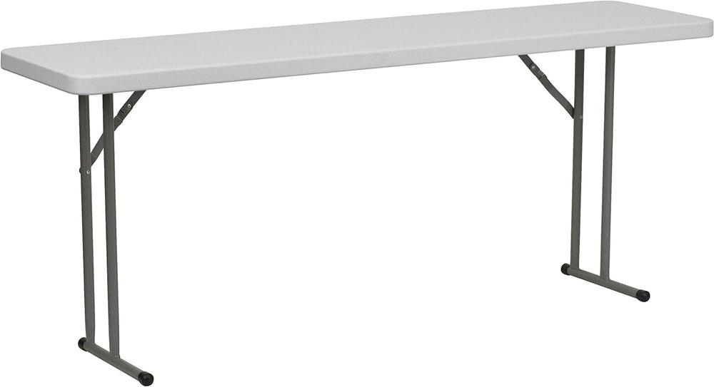 Flash Furniture 6-Foot Granite White Training Table