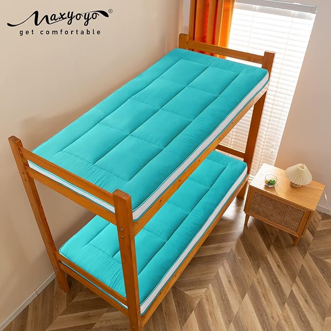 MAXYOYO Twin Bed Mattress Japanese Floor Futon Mattress, Twin Tatami Pad Camp...