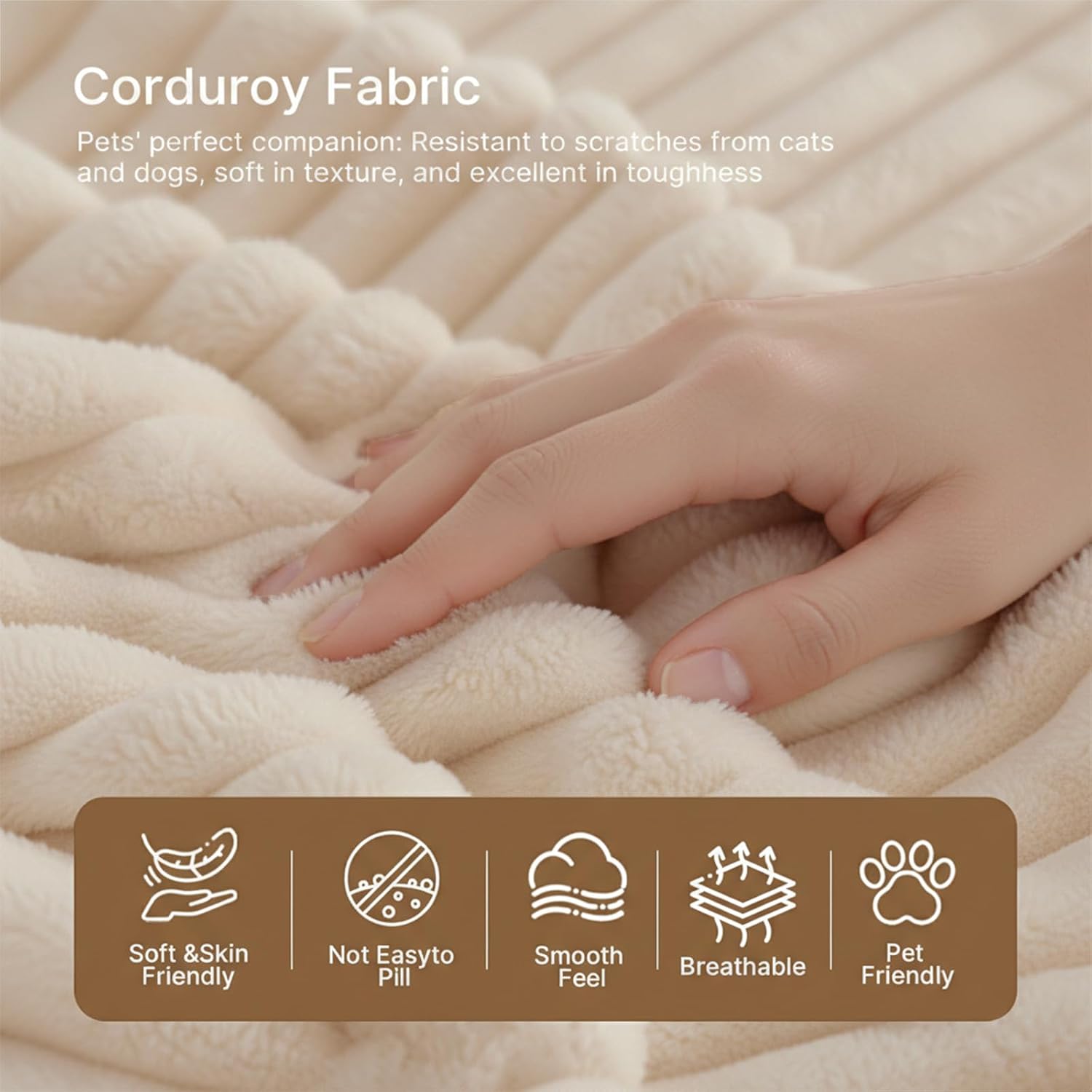 Single Cloud Sofa, No Assembly Required, High Backrest Wider Armrest Giant Bean Bag Chair, Foam Boneless Oversized Space Couch, Comfy Furry Pillowed Sofa for Living Room Bedroom Apartment Dorm Office