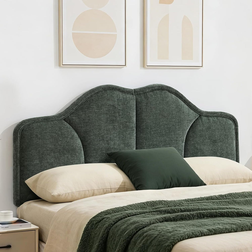Queen Size Headboard Only Upgraded One-Piece Upholstered Headboard