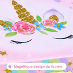 Jewelkeeper Enchanting Unicorn Musical Jewelry Box for Girls - Sparkling Rainbow Design Music Box with 2 Pullout Drawers to Store Earrings, Necklace and Bracelets - Plays The Beautiful Dreamer Tune