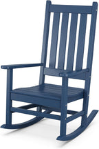 POLYWOOD® Vineyard Porch Rocking Chair in Navy