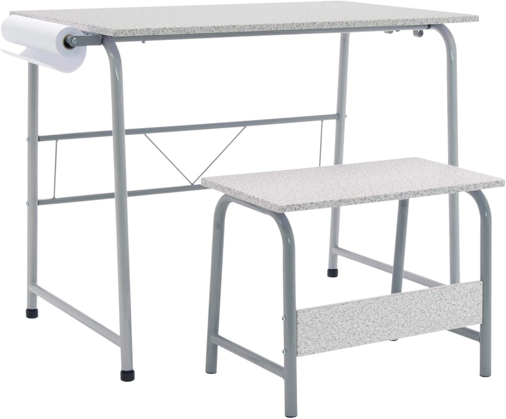 SD Studio Designs Project Center, 55128 Craft Table Play Desk with Bench, Gre...
