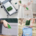 Weekly Pill Organizer 3X a Day, 7 Day Pill Box 3 Times, Portable for Travel Pill Case for Pills/Vitamin/Fish Oil/Medication/Supplements (3x7 Green)