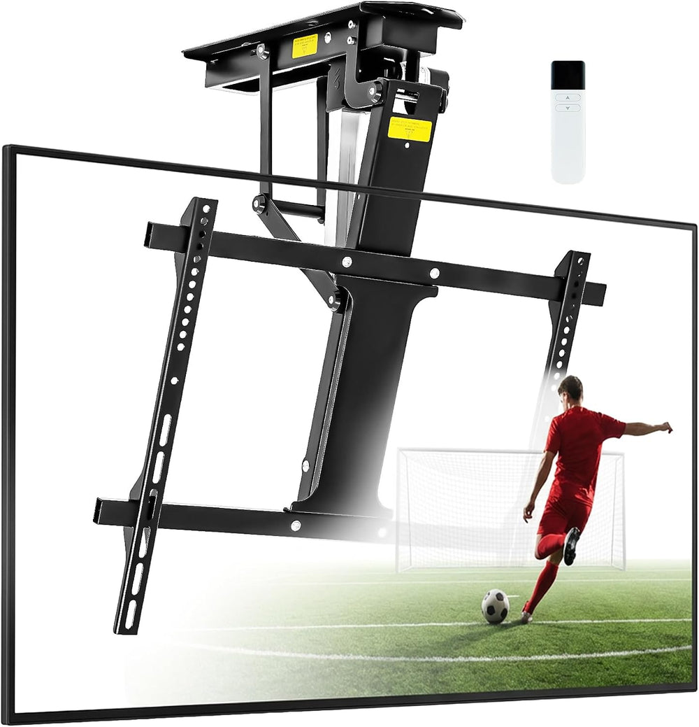 TOPSKY Motorized Ceiling TV Mount, 32–70 in TVs, 88 lb Capacity | Motorized f...