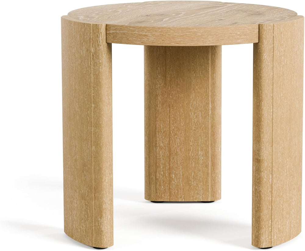 Furniture of America Carys Modern Solid Wood 2-Piece Coffee Table and End Tab...