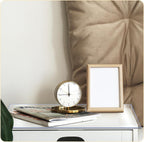 Nightstand Protector, Clear Plastic Table Cover Protector 15.8 x 23.6 Inch, 1.5mm Thick Rectangle PVC Coffee ＆Dresser Table Cover Mat, Can Be Trimmed to Fit Irregular Occasion(2 Pieces,Smooth)