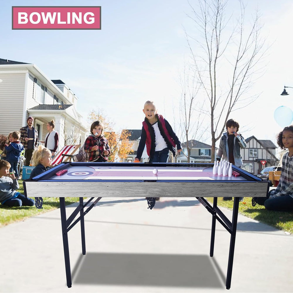5in1 Multi-fuction Games Table,Folding Multi Game Combination Table Set with ...
