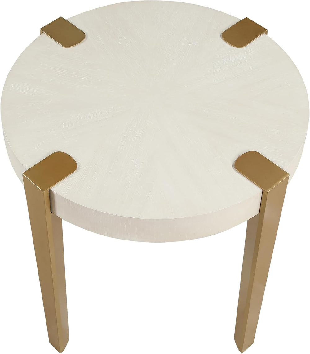 Steve Silver Furniture Gracie End Table, 24" H Table, Contemporary/Moder...