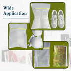 10 Pcs Laundry Bags Mesh Wash Bags, Premium Durable Double-Layer Honeycomb Mesh Laundry Bags for Delicates 12 x 16 Inches