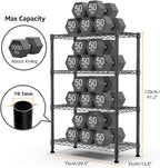 1000 lbs Storage Shelving Steel Heavy Duty 4-Tier Utility Shelving Unit Steel Organizer Wire Rack for Home,Kitchen,Office (13.7" D x 29.5" W x 47.2" H)