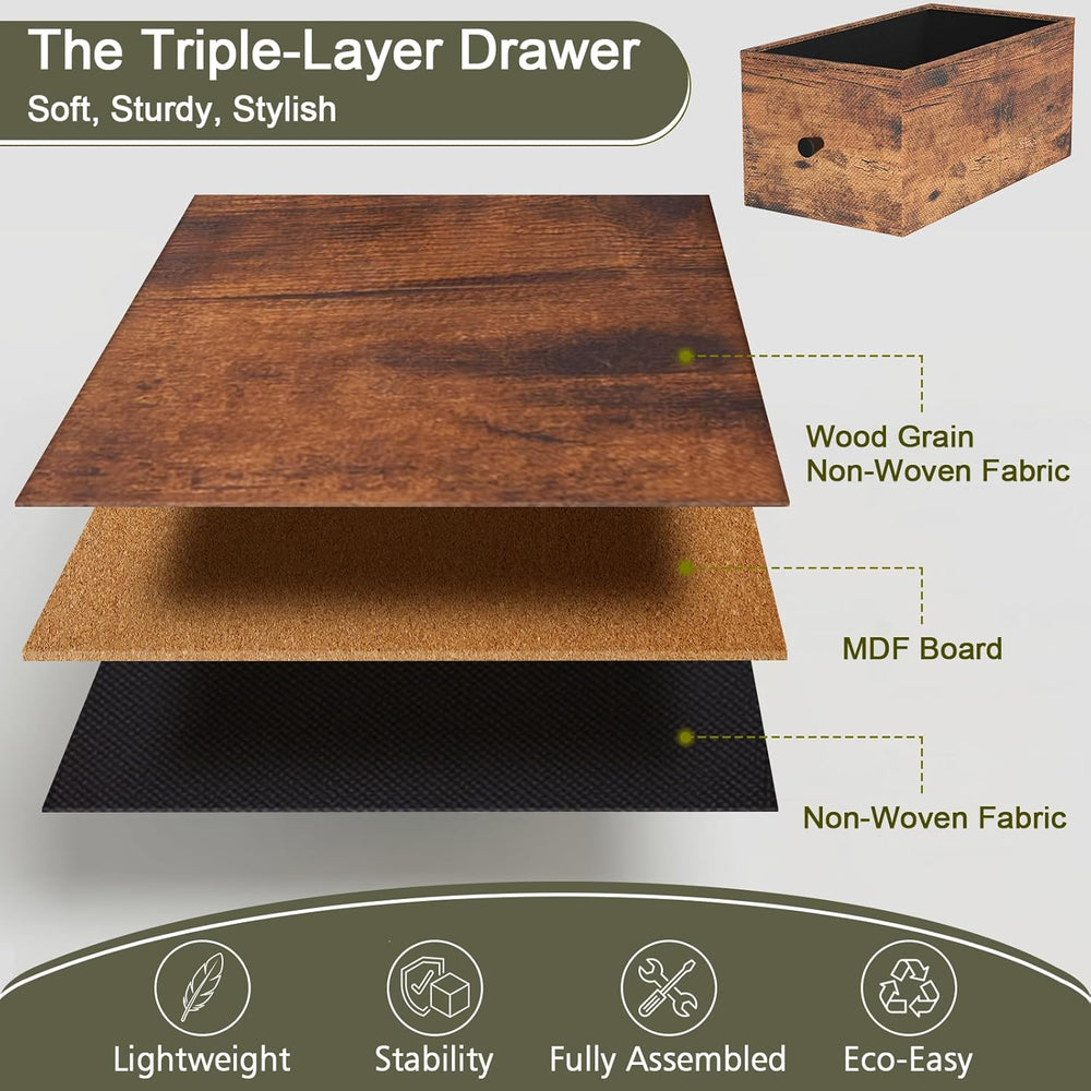 LOAKEKEL Narrow End Table Living Room with Charging Station