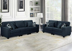 Legend Vansen Oversized Modular Sectional Sofa,U/L‑Shaped Reversible Couch with Ottoman,Deep Seat Plush Polyester Sectional for Living Room,5-Seater,Charcoal