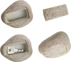 Fake Rock Key Hider Decoration Safe Holder For Outdoor Yard Garden Large Size Design Hide A House Spare Key Lock Box For Outside