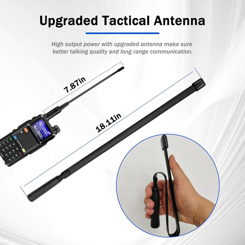 BAOFENG UV-5RM Ham Radio Handheld 10W Walkie Talkies Long Range 2 Pack