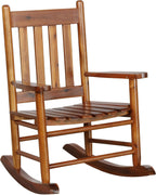 Coaster Home Furnishings Annie Slat Back Solid Wood Kids Rocking Chair Golden Brown 609452