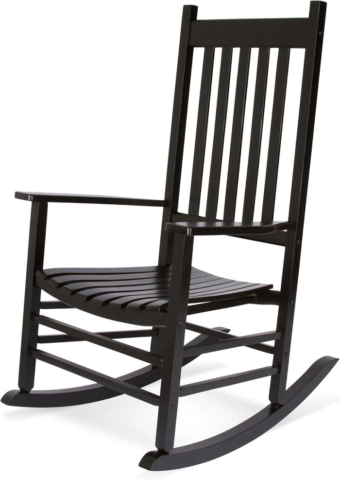 Shine Company Vermont Rocking Chair, Classic Black