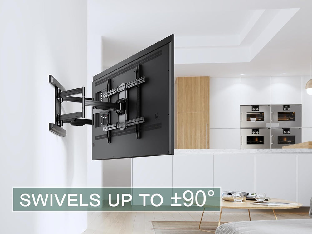 ynVISION.DESIGN Heavy Duty Full Motion TV Wall Mount for 65-100" TVs, XX...