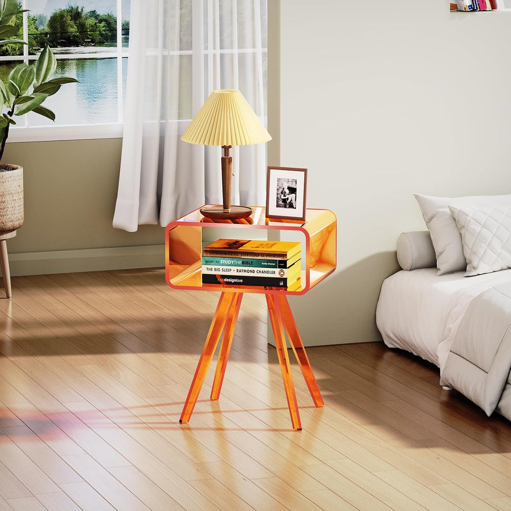 Bundle: Acrylic Side Table + Acrylic Side Table