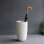 Indoor Large-Capacity Standing Umbrellas Bucket Commercial Ceramics Umbrella Holder Heavy Duty Modern Indoor Entryway Umbrellas Organizer
