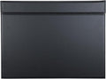 KINGFOM 18''x14'' Large Rectangle A3 Desk Writing & Drawing Desk Pad &Board Table Protector Mat with Paper Clip on Top Black