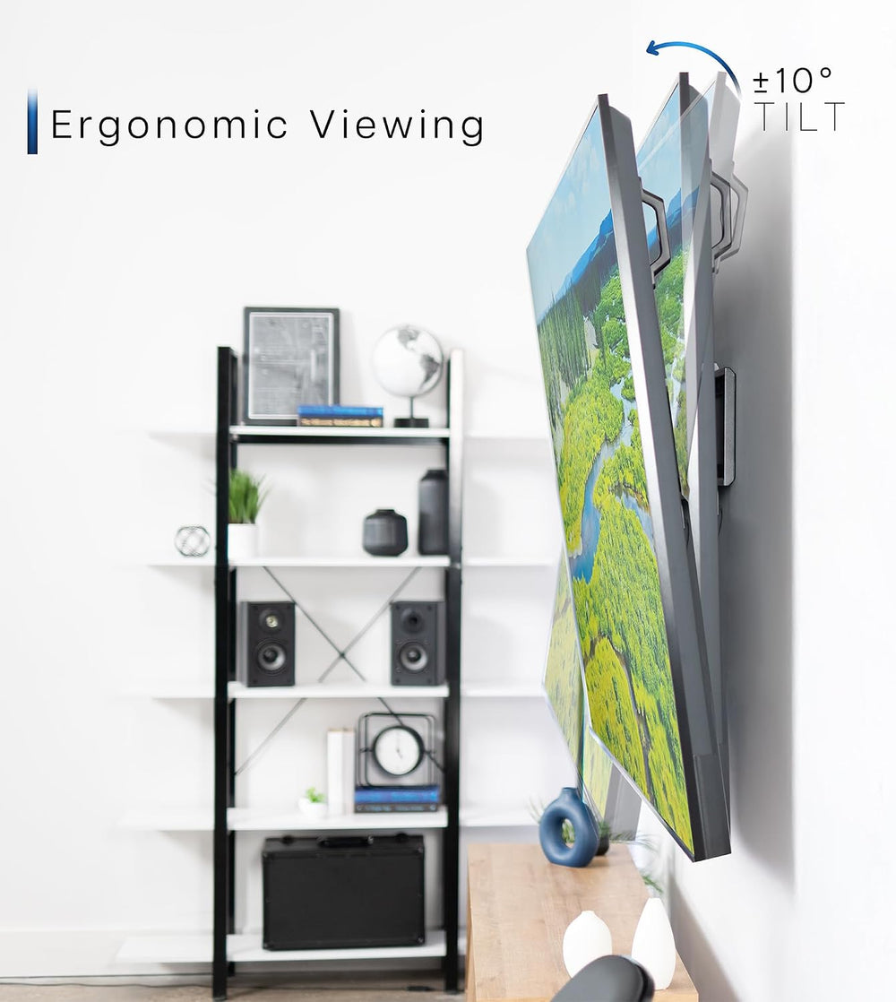 VIVO Black TV Wall Mount with Tilt for 60 to 120 inch Screens, MOUNT-VW120T |...