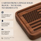 HOUNDSBAY Freedom Tray - Solid Walnut Valet Tray, Limited Edition 1/250