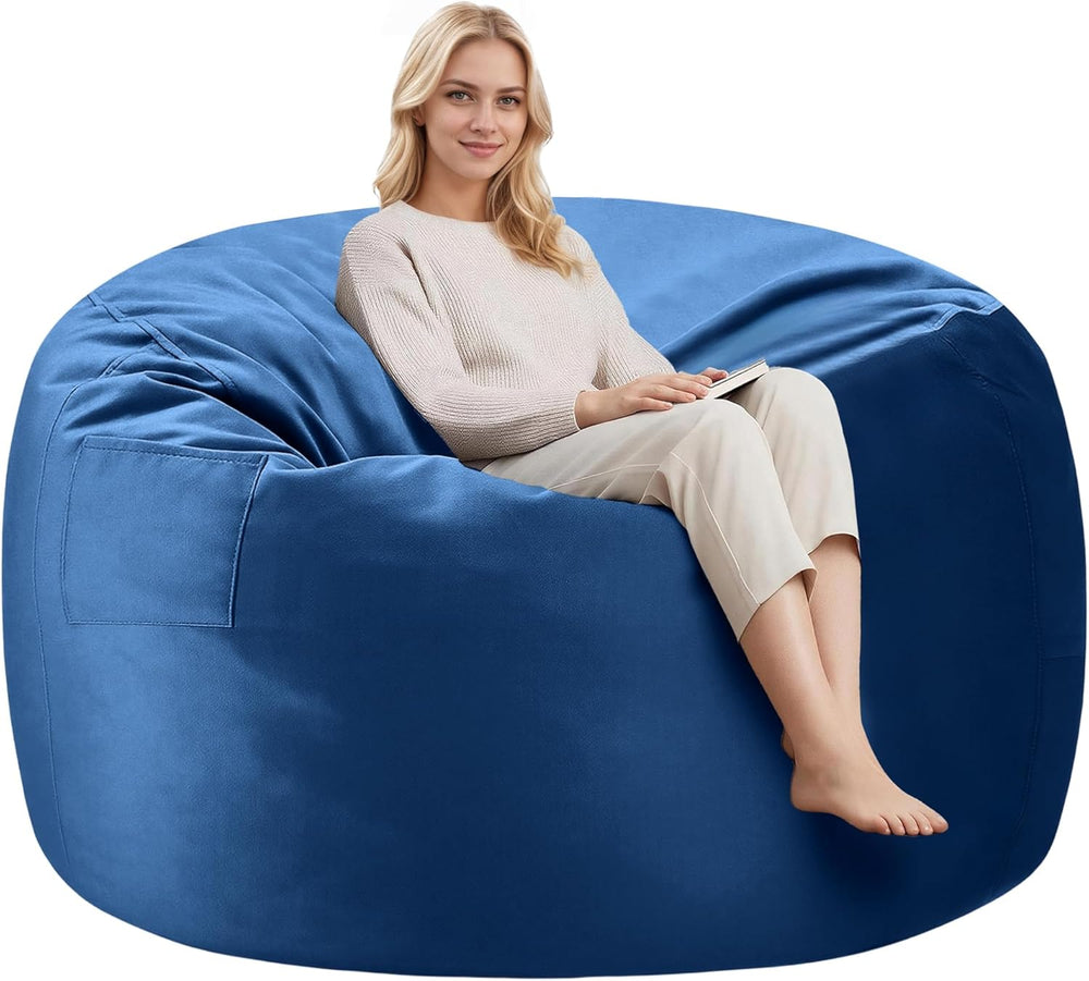 3FT Adult Bean Bag Chair, 3'Comfy Bean Bags, Big BeanBag Chairs | Bean Ba...