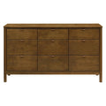 Babyletto Kids 9-Drawer Baby Dresser, GREENGUARD Certified, Natural Walnut | TSCA-Compliant, Boho-Inspired Wooden Dresser for Nursery, Bedroom & Living Room, Ships Fully Assembled, Anti-Tip Kit Included