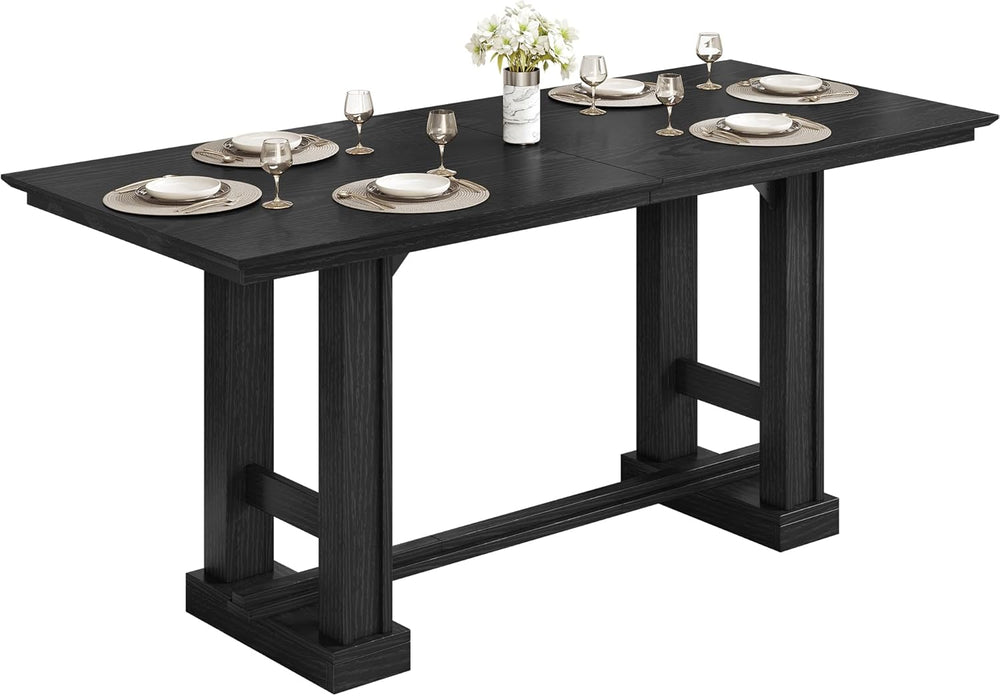 YITAHOME 70" Dining Table for 6–10 People, Farmhouse Rectangular Kitchen...