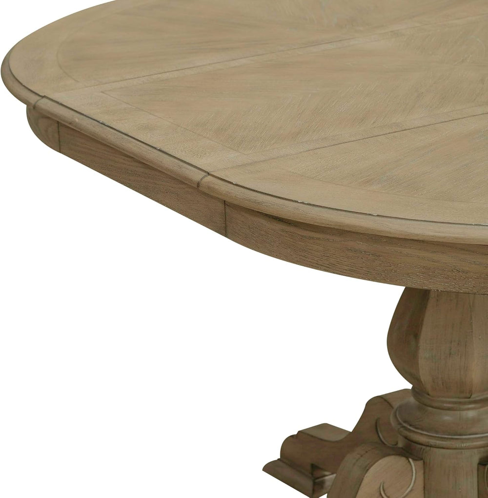 Liberty Furniture Magnolia Manor Dining Room Pedestal Table Traditional 12 In...
