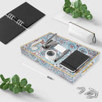 Spsyrine Bathroom Vanity Tray with Handles for Dresser Tops, Countertop, Perfume Decorative Tray, 11.8” * 7.87” *1.37” C2