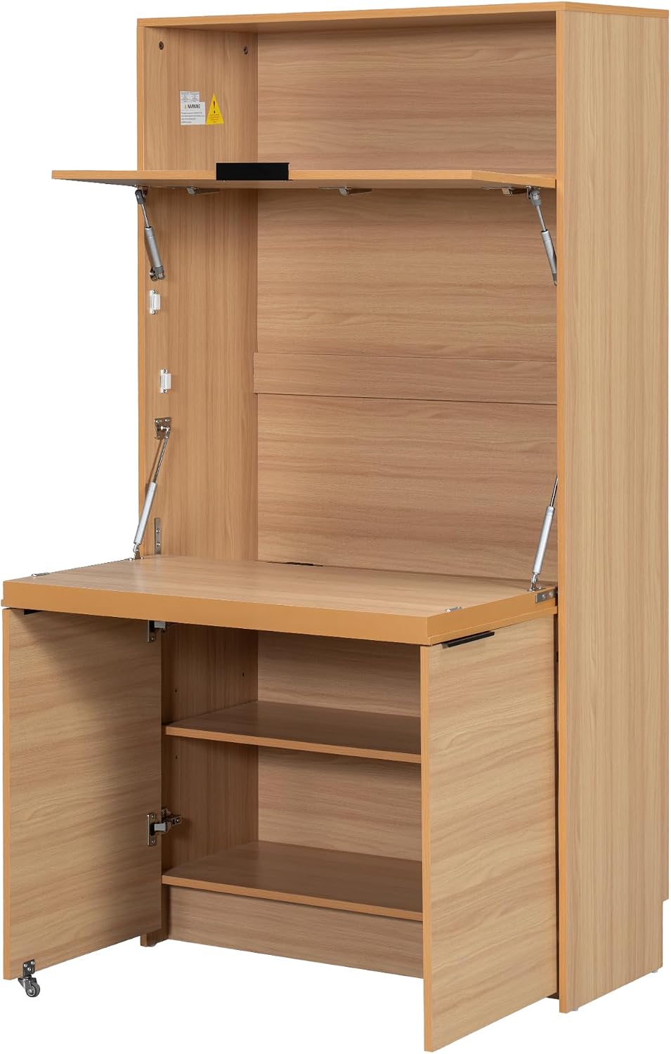 roomfitters 69 Inch Multifunctional Kitchen Pantry Buffet with Foldable Works...