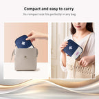2 Packs Travel First Aid Bag,Empty Mini First Aid Pouch,Emergency Medicine Storage Organizer Bag Health and Household Supplies